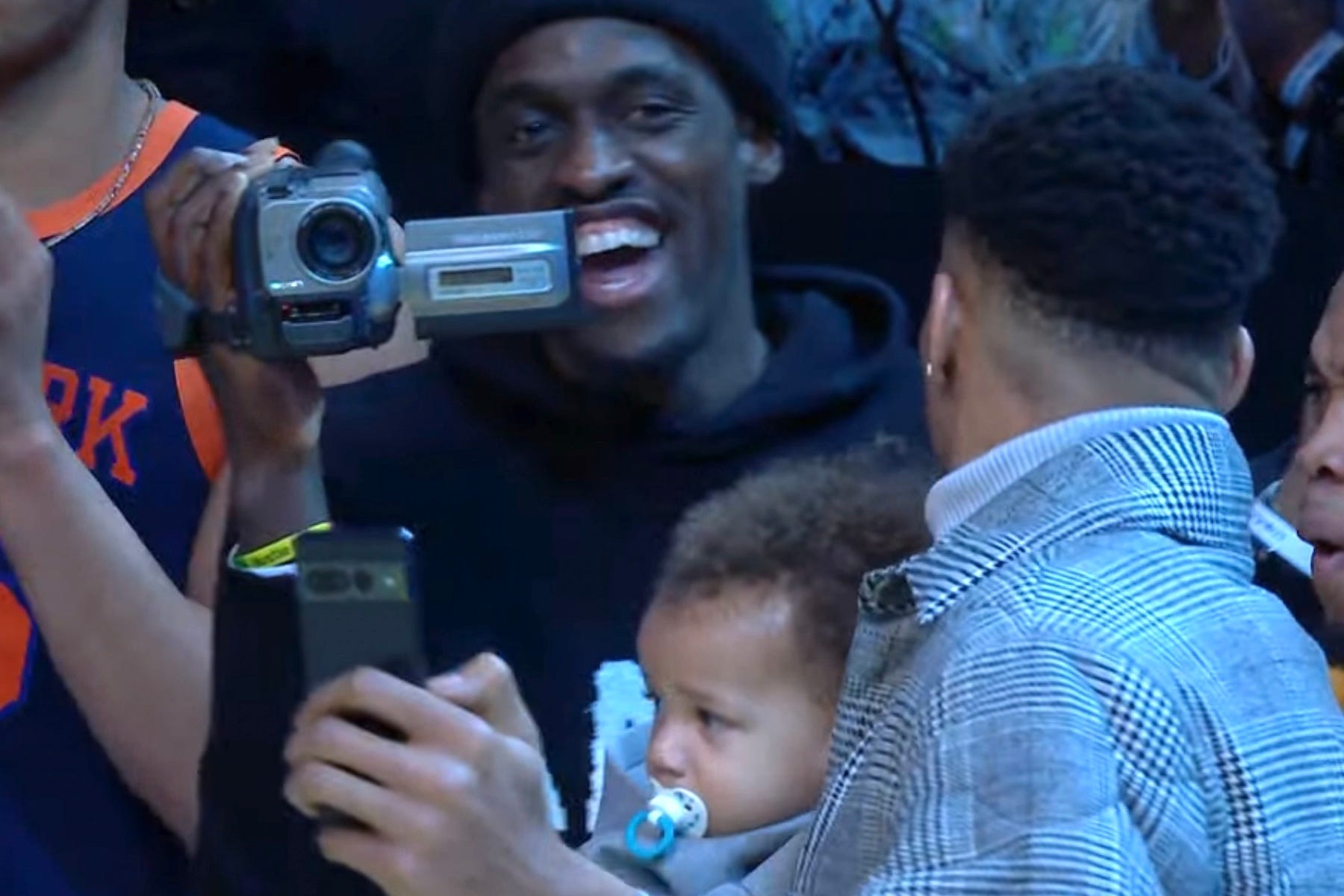 Figure 5: Sam Byford, Pascal Siakam and his NBA All-Star Weekend camcorders: an investigation